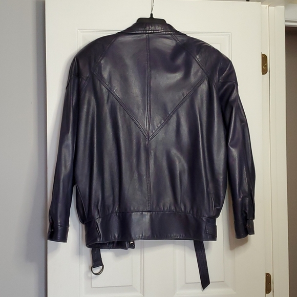 Vintage Oscar Leopold leather jacket - Picture 3 of 3